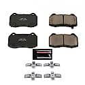 Z23 Daily Driver Carbon-Fiber Ceramic Brake Pads with Hardware Kit - Front