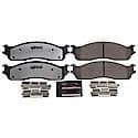 Z36 Truck and SUV Carbon-Fiber Ceramic Brake Pads with Hardware Kit - Front