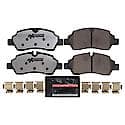 Z36 Truck and SUV Carbon-Fiber Ceramic Brake Pads with Hardware Kit - Rear