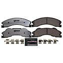 Z36 Truck and SUV Carbon-Fiber Ceramic Brake Pads with Hardware Kit