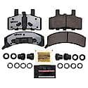 Z36 Carbon-Fiber Ceramic Brake Pad Set with Hardware - Front