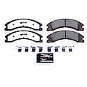 Z36 Truck and SUV Carbon-Fiber Ceramic Brake Pads with Hardware Kit - Rear