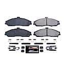 Z23 Daily Driver Carbon-Fiber Ceramic Brake Pads with Hardware Kit - Front