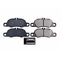 Z23 Daily Driver Carbon-Fiber Ceramic Brake Pads with Hardware Kit - Front