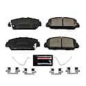 Z23 Daily Driver Carbon-Fiber Ceramic Brake Pads with Hardware Kit - Front
