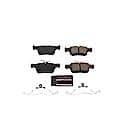 Z23 Daily Driver Carbon-Fiber Ceramic Brake Pads with Hardware Kit - Rear