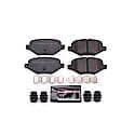Z23 Daily Driver Carbon-Fiber Ceramic Brake Pads with Hardware Kit - Rear