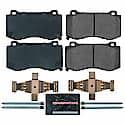 Z23 Daily Driver Carbon-Fiber Ceramic Brake Pads with Hardware Kit - Front