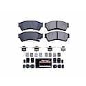 Z23 Daily Driver Carbon-Fiber Ceramic Brake Pads with Hardware Kit - Front