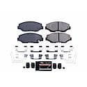 Z23 Daily Driver Carbon-Fiber Ceramic Brake Pads with Hardware Kit - Front
