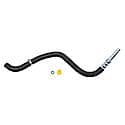 Power Steering Return Hose Assembly, 1/2" Male Single Bead Quick Connect x 11mm I.D. Molded Hose