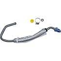 Power Steering Return Hose Assembly, 16mm Male "O" Ring x 3/8" Beaded Tube