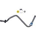 Power Steering Return Hose Assembly, 16mm Male "O" Ring x 3/8" Beaded Tube