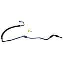 Power Steering Return Hose Assembly, 16mm Male "O" Ring x 3/8" Beaded Tube