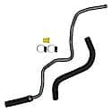 Power Steering Return Hose Assembly, 3/8" I.D. Hose x 3/8" I.D. Hose