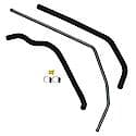 Power Steering Return Hose Assembly, 3/8" I.D. Hose x 3/8" I.D. Hose