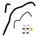 Power Steering Return Hose, 3/8" I.D. Hose x 3/8" I.D. Hose