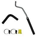 Power Steering Return Hose, 3/8" I.D. Hose x 3/8" I.D. Hose