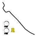 Power Steering Return Tube, 3/8" Beaded Tube x 3/8" Beaded Tube