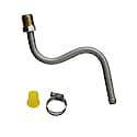 Power Steering End Fittings, 16mm Male Inv. Flare x 3/8" Beaded Tube