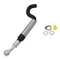 Power Steering Return Hose, 16mm Banjo x 1/2" I.D. Molded Hose