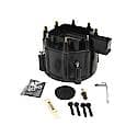 D4050 Flame-Thrower HEI Distributor Cap Black