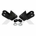 Mirror Relocation Bracket Set, Left & Right, Black