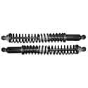 Load Adjusting Rear Suspension Shock Absorber and Coil Spring Assembly, Pack of 2
