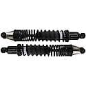 Load Adjusting Rear Suspension Shock Absorber and Coil Spring Assembly, Pack of 2