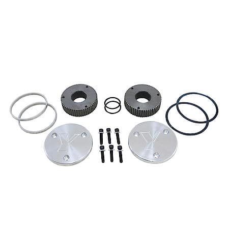 Hardcore Drive Flange Kit For Dana 60, 35 Spline Outer Stubs - Engraved Caps