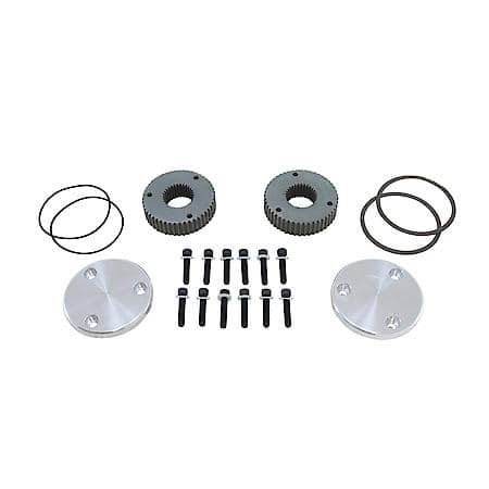 Hardcore Drive Flange Kit For Dana 44, 30 Spline Outer Stubs - Non-Engraved Caps