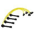 Custom Fit 300+ Thunder Sport Spark Plug Wire Set, 8mm, Yellow