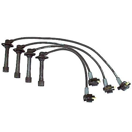 Spark Plug Wire Set: Carbon Core, 4 Wire Set