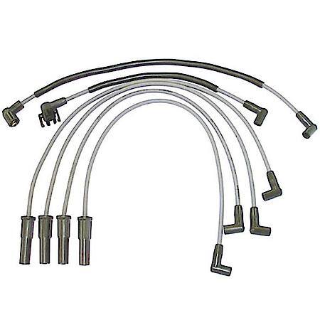 Spark Plug Wire Set: Carbon Core, 6 Wire Set