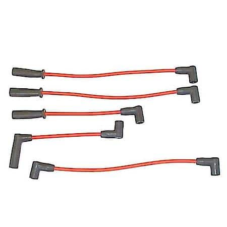 Spark Plug Wire Set: Carbon Core, 5 Wire Set