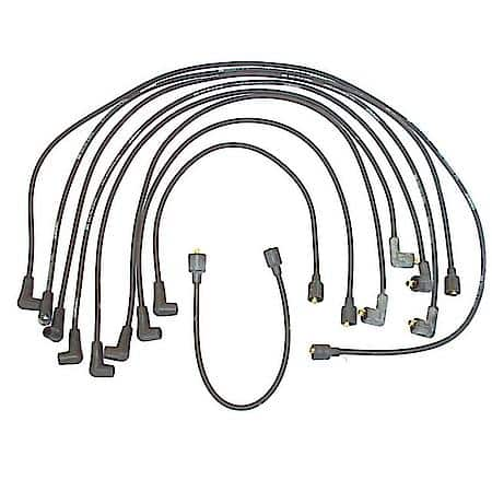 Spark Plug Wire Set: Carbon Core, 9 Wire Set