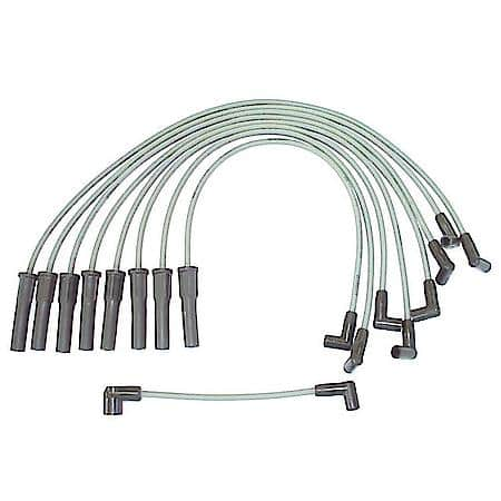 Spark Plug Wire Set: Carbon Core, 9 Wire Set