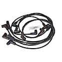 Spark Plug Wire Set: Fiberglass Reinforced Latex Graphite Core, 6 Wire Set