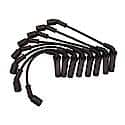 Spark Plug Wire Set: Fiberglass Reinforced Latex Graphite Core, 8 Wire Set