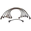 Spark Plug Wire Set: Fiberglass Reinforced Latex Graphite Core, 7 Wire Set