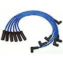 Spark Plug Wire Set: Ultra-low Resistance Magnetic Core, Lifetime Warranty