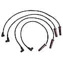 Spark Plug Wire Set: 4 Wires, Increased performance, Designed for direct fit