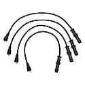 Spark Plug Wire Set: 4 Wires, Increased performance, Designed for direct fit