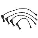 Spark Plug Wire Set: 4 Wires, Increased performance, Designed for direct fit