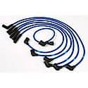 Spark Plug Wire Set: Variable Pitch Magnetic Core, Lifetime Warranty