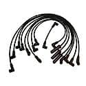 Spark Plug Wire Set: Fiberglass Reinforced Latex Graphite Core, 9 Wire Set