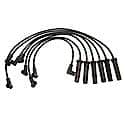 Spark Plug Wire Set: Fiberglass Reinforced Latex Graphite Core, 7 Wire Set