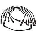 Spark Plug Wire Set: Fiberglass Reinforced Latex Graphite Core