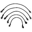 Spark Plug Wire Set: 5 Wires, Increased performance, Designed for direct fit