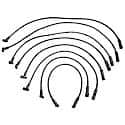 Spark Plug Wire Set: 8 Wires, Increased performance, Designed for direct fit